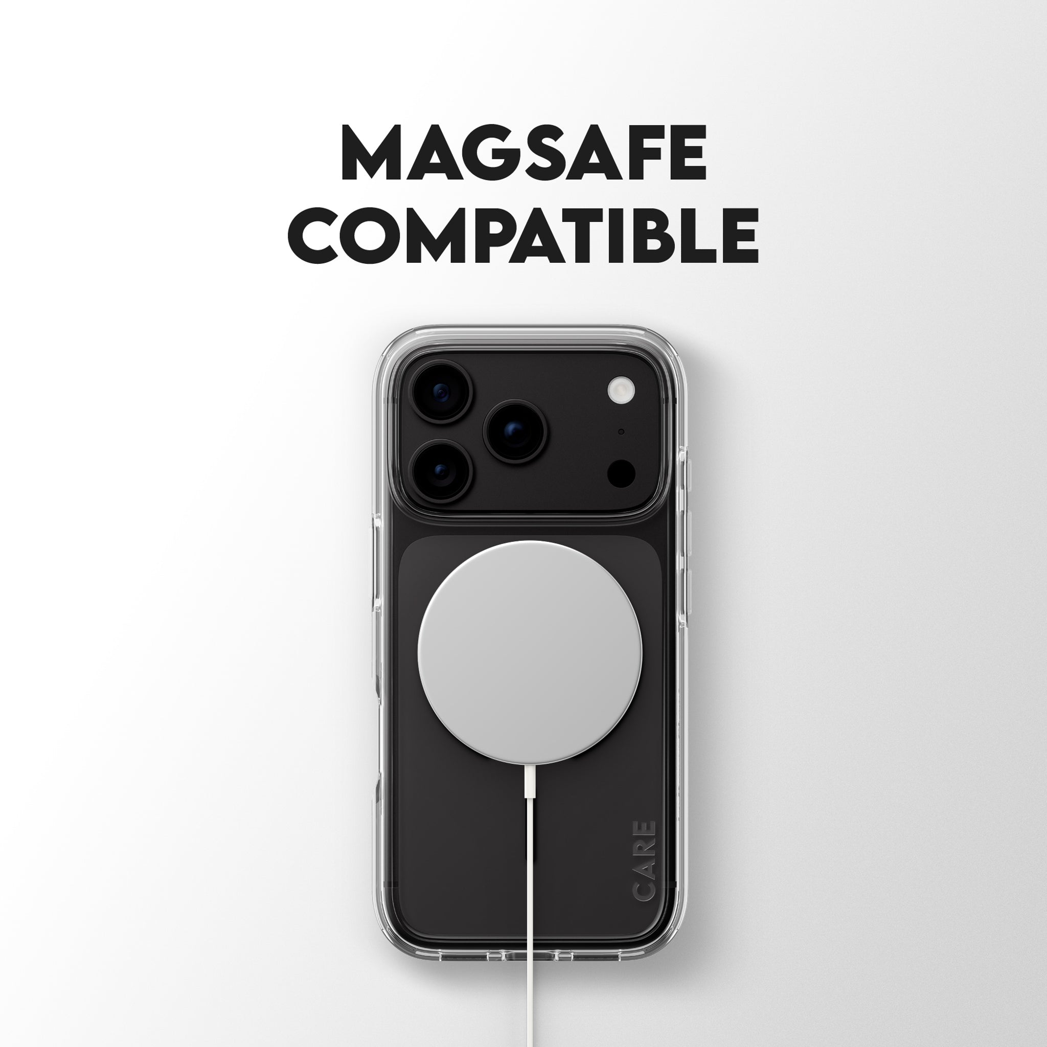 CARE™ by PanzerGlass® Urban Explorer Case Transparent w. Black MagSafe iPhone 18 Pro | 17 Pro